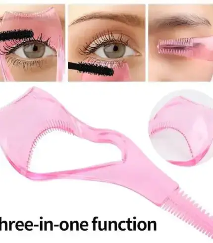 3 in 1 Eyelashes Tools Mascara Shield Applicator Guard