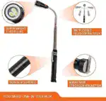 Flexible Extensible Magnet tools light