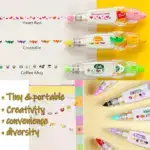 Adorable Animal Press-Style Decoration Pen – DIY Craft Tool