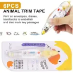 Adorable Animal Press-Style Decoration Pen – DIY Craft Tool