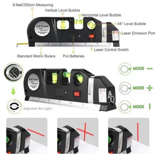 Laser Level Features