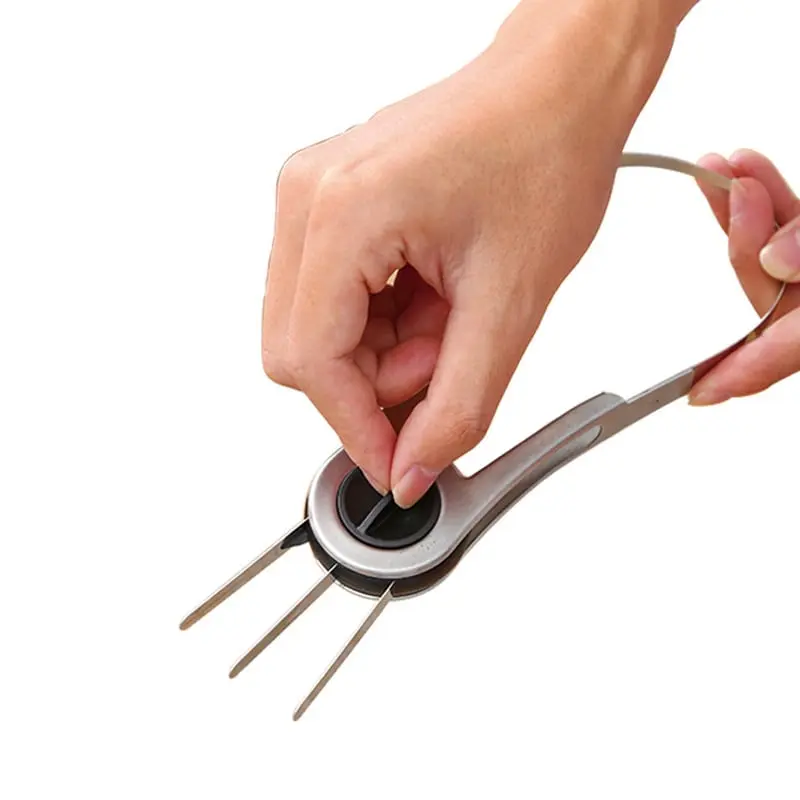Easy-to-clean mango slicer