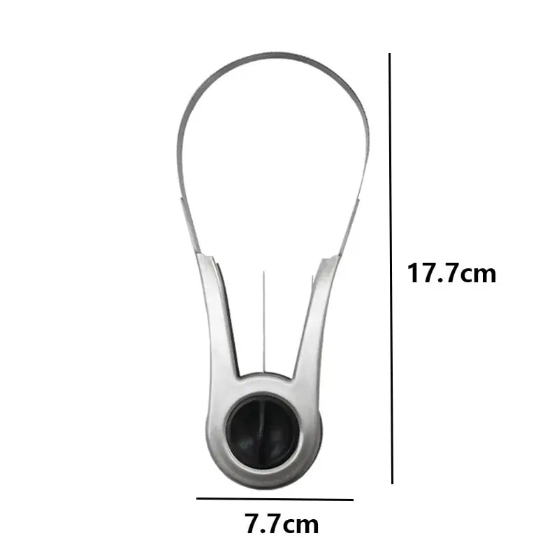 Size details of mango slicer