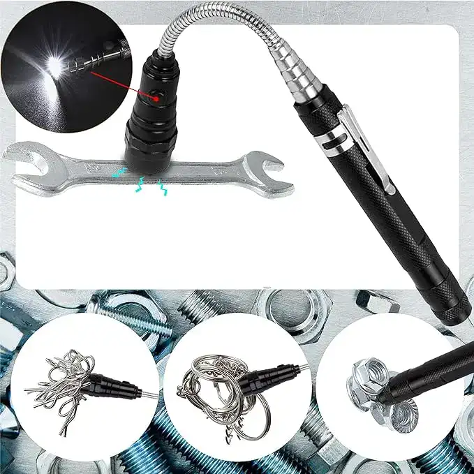 Magnetic flashlight